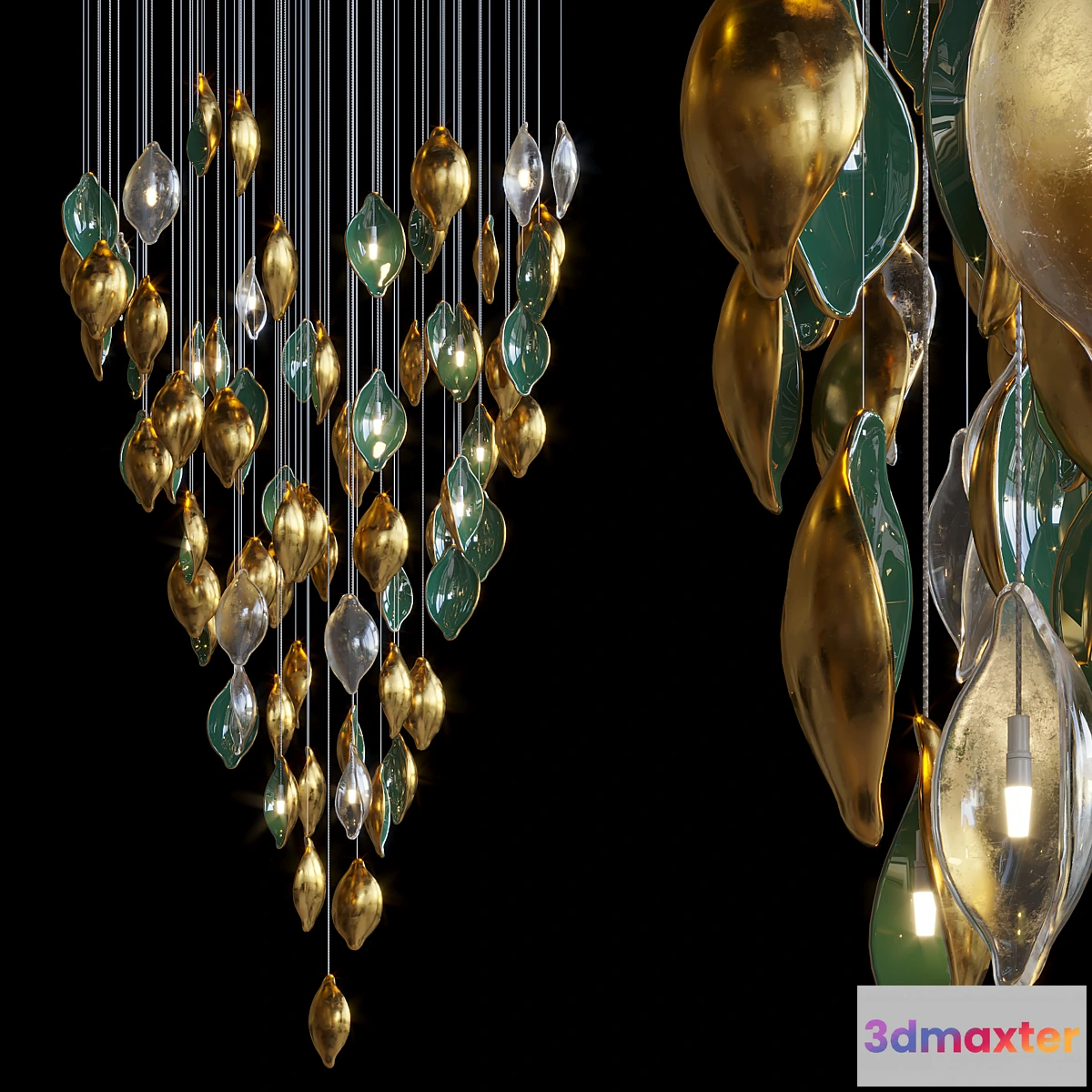 771147 - Lemon Hanging Arrangement - Vargov® Design - No.2