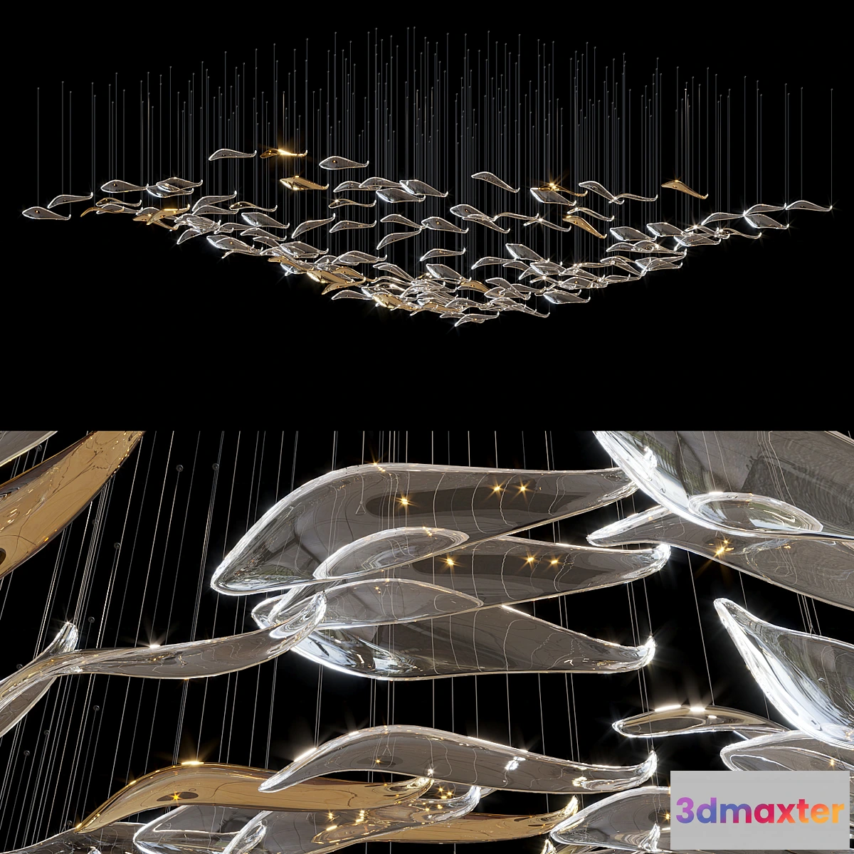 771179 - Hanging arrangement Vargov Design - Swarm - No.3
