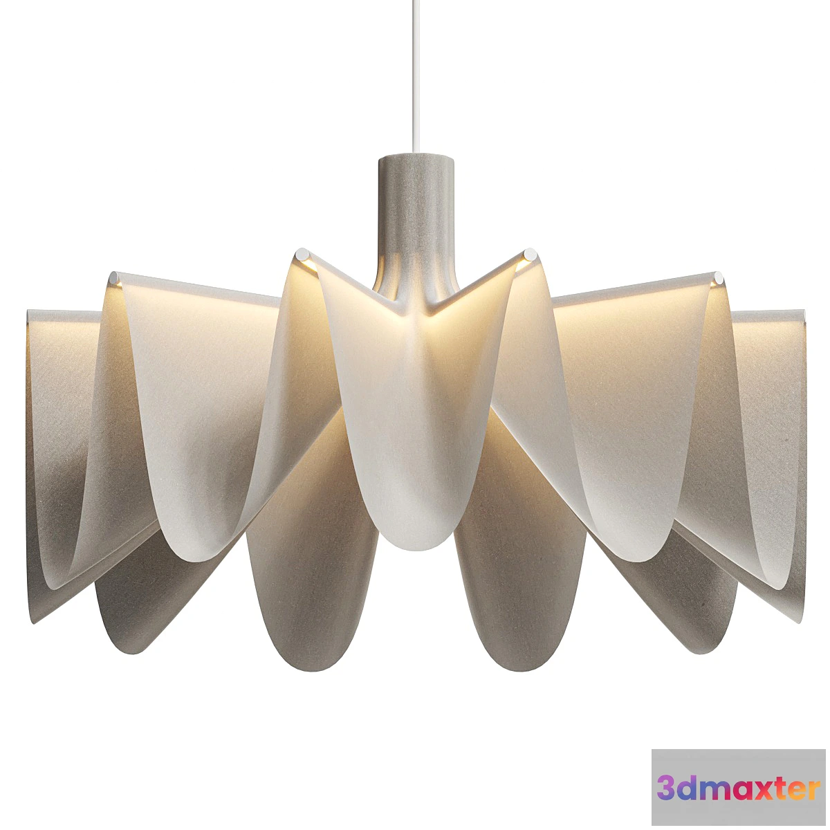 771331 - Artemide Veil Coated Pendant Lamp - No.2