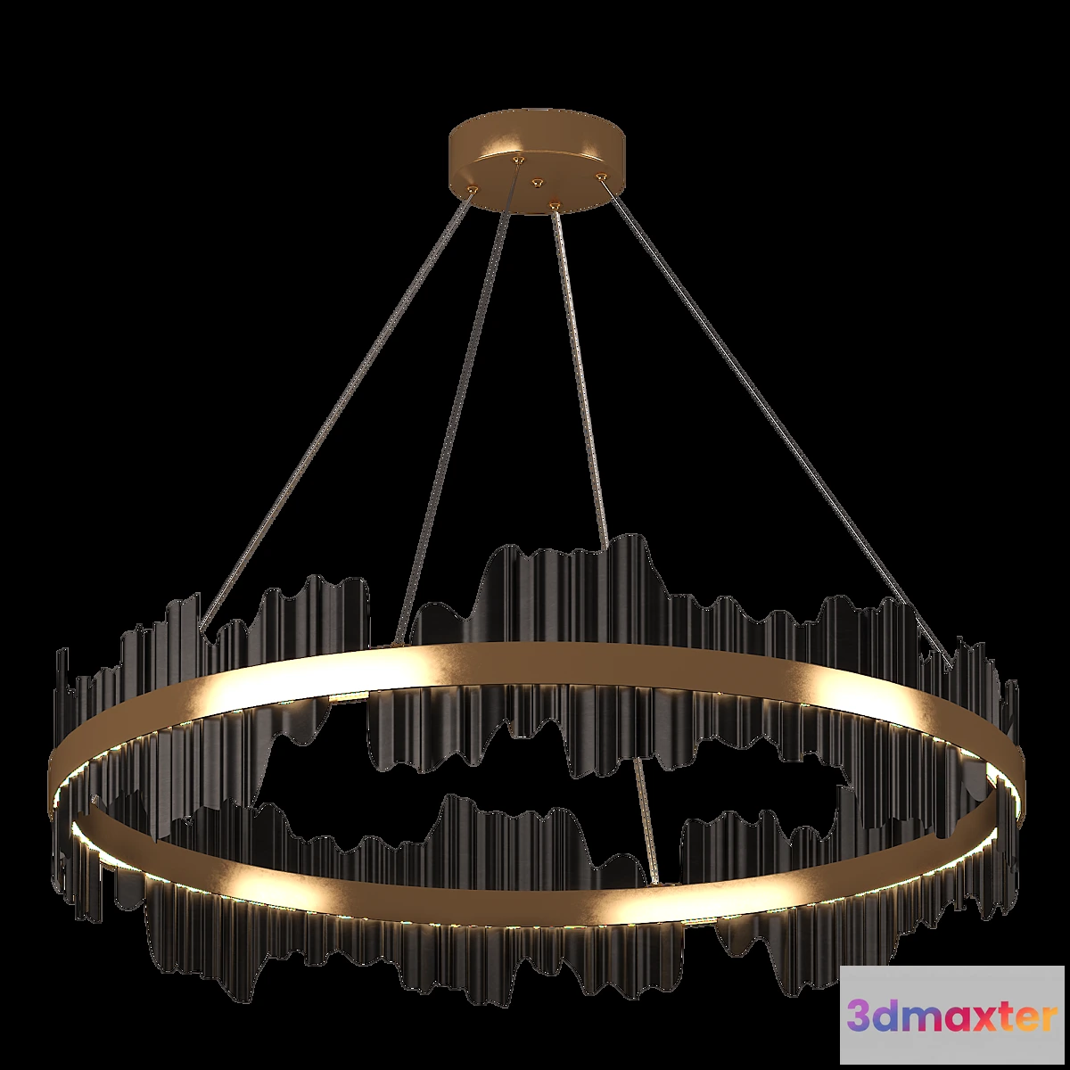 771381 - Nera Modern Ring Chandelier - No.2