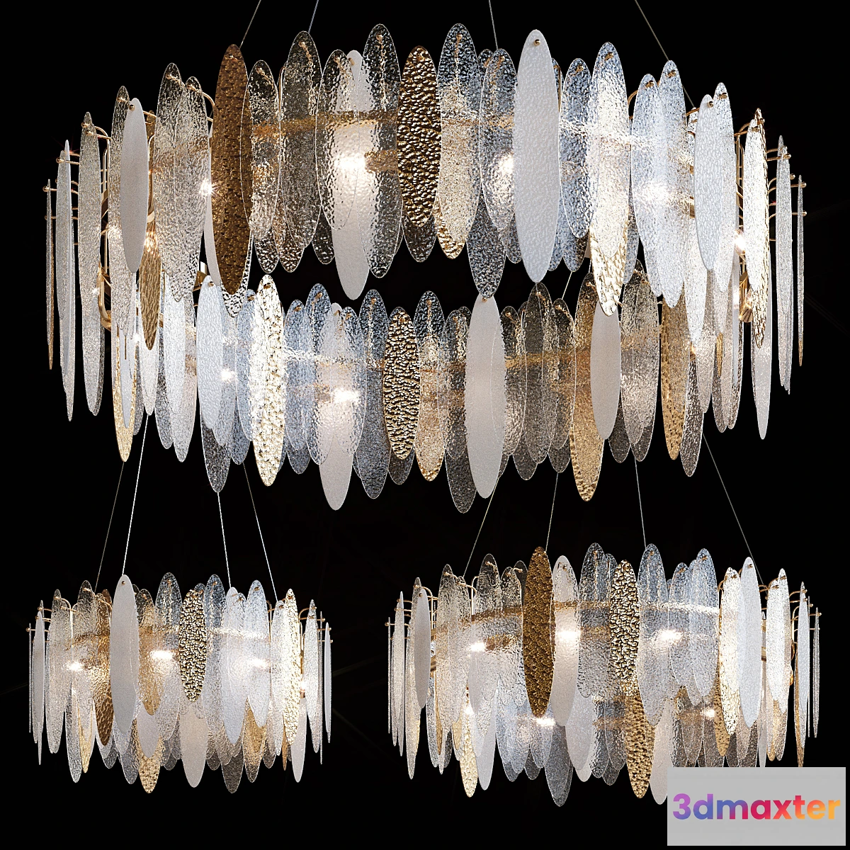 771493 - Pendant chandeliers RISSA R by Lampatron - No.2