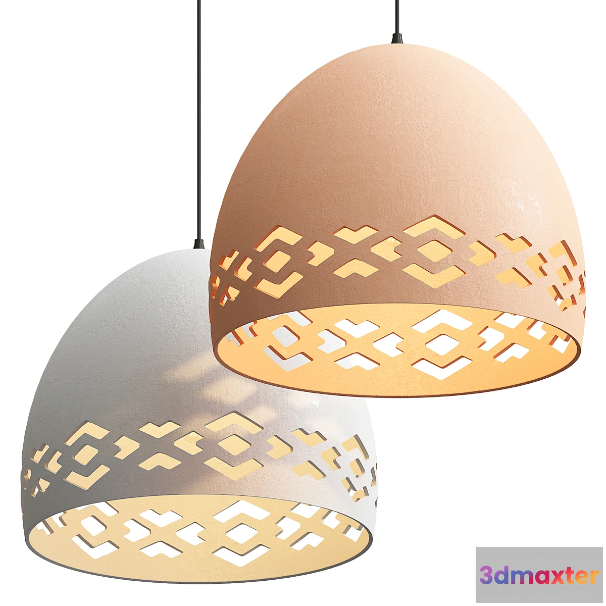 771531 - Naaya Lacey Dome Pendant - No.2