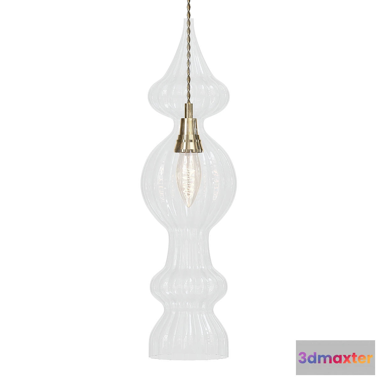 771595 - SPINDLE PENDANT 4 BUBBLE - No.2