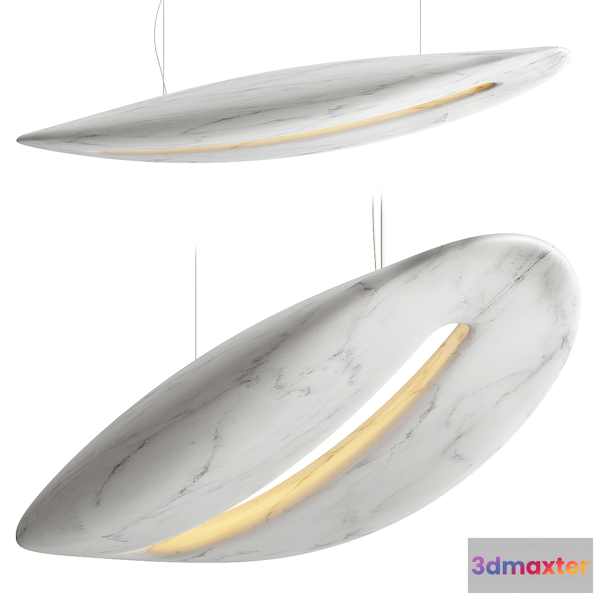 785282 - Organic Carrara Chandelier - No.2