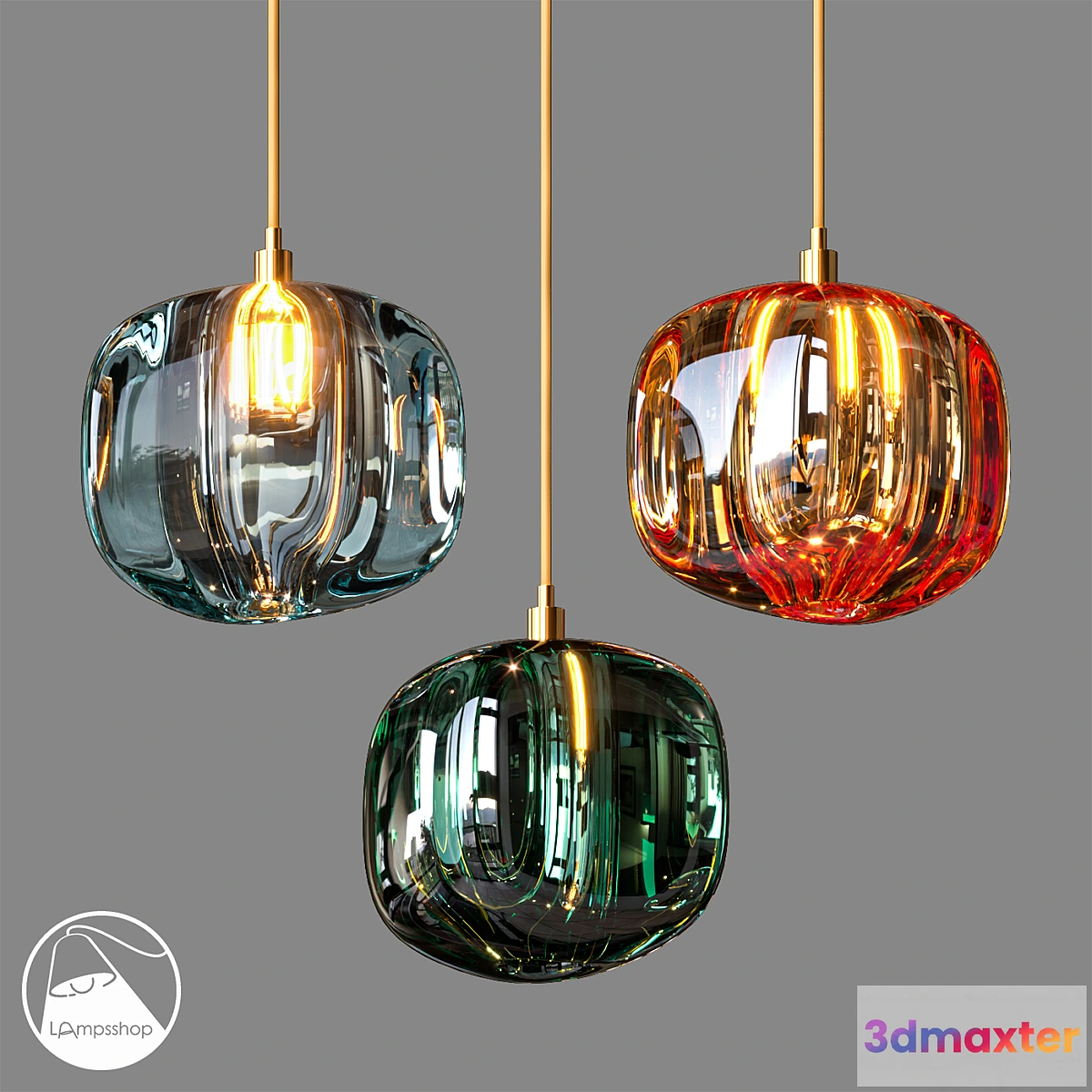 785336 - LampsShop.com PDL2248 Pendant Froght
