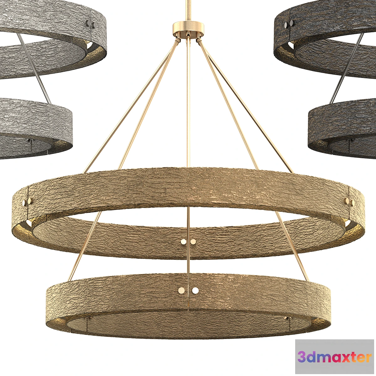 785344 - VOUVRAY TWO-TIER ROUND CHANDELIER 60 - No.2