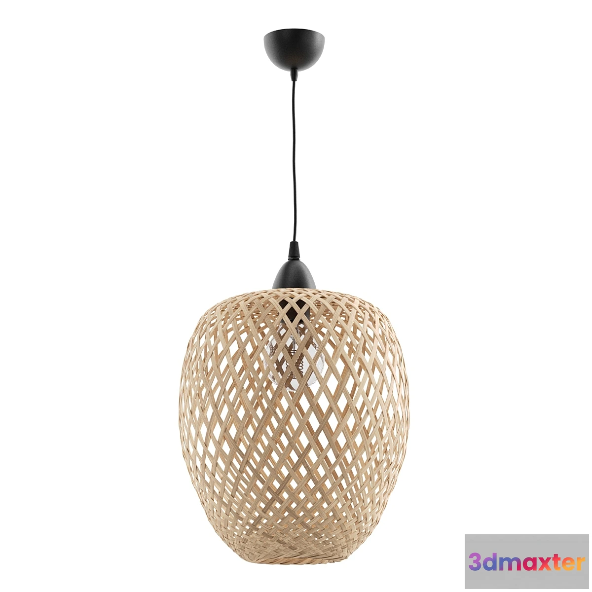 785346 - Bamboo Pendant Lamp Light Wood BOMU - No.2