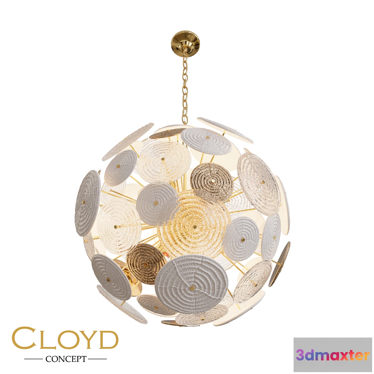 785522 - OM Chandelier Cloyd SOLAR C12 (art.10660)