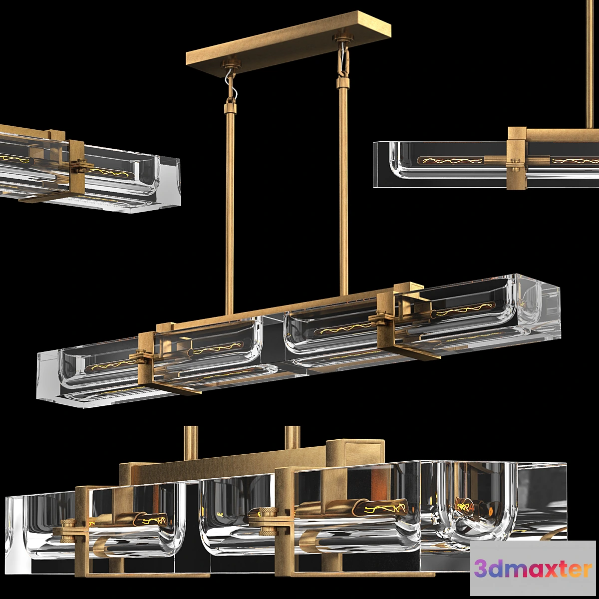 785536 - SAVILE LINEAR CHANDELIER 48 - No.2