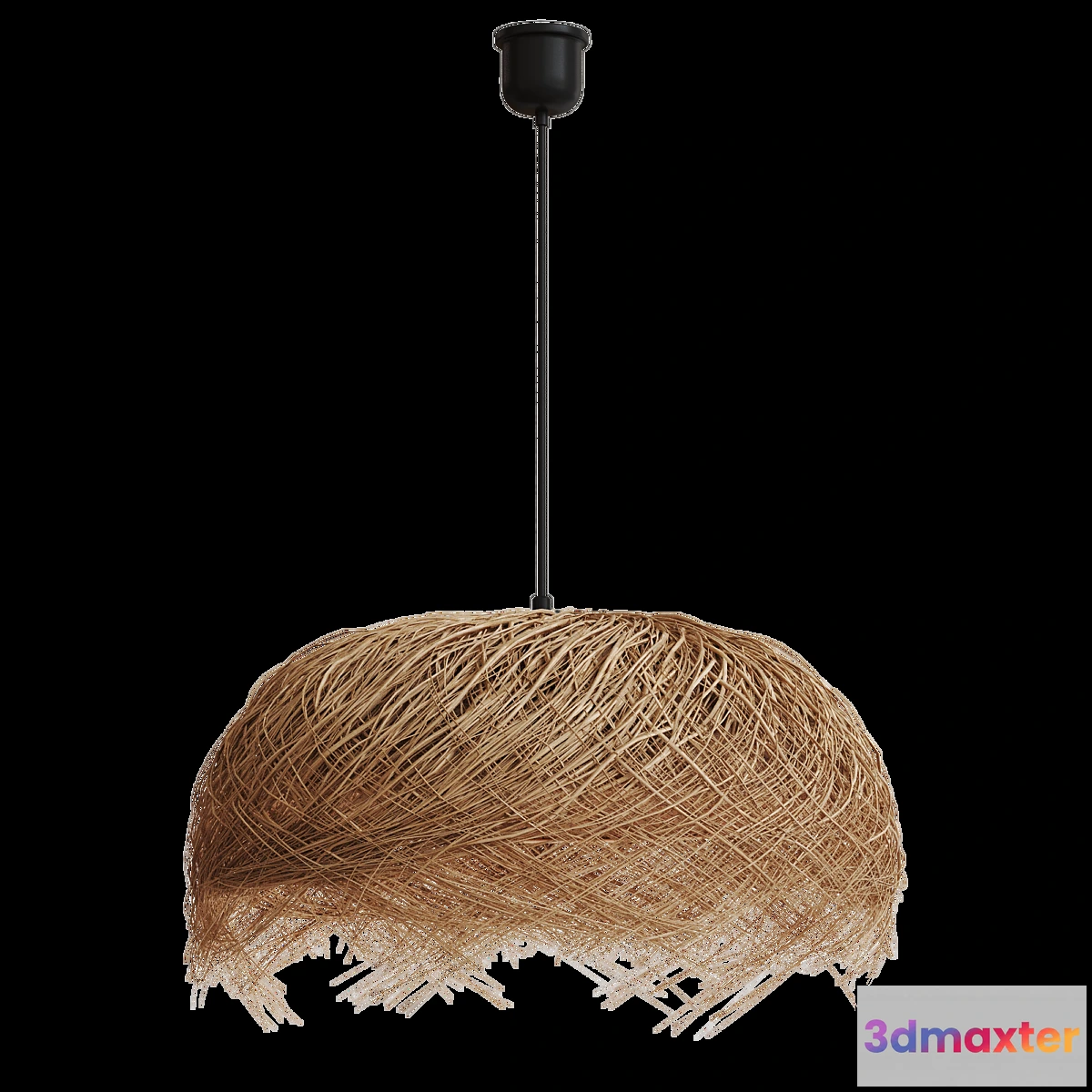 785544 - Rattan chandelier Samai La Redoute - No.2