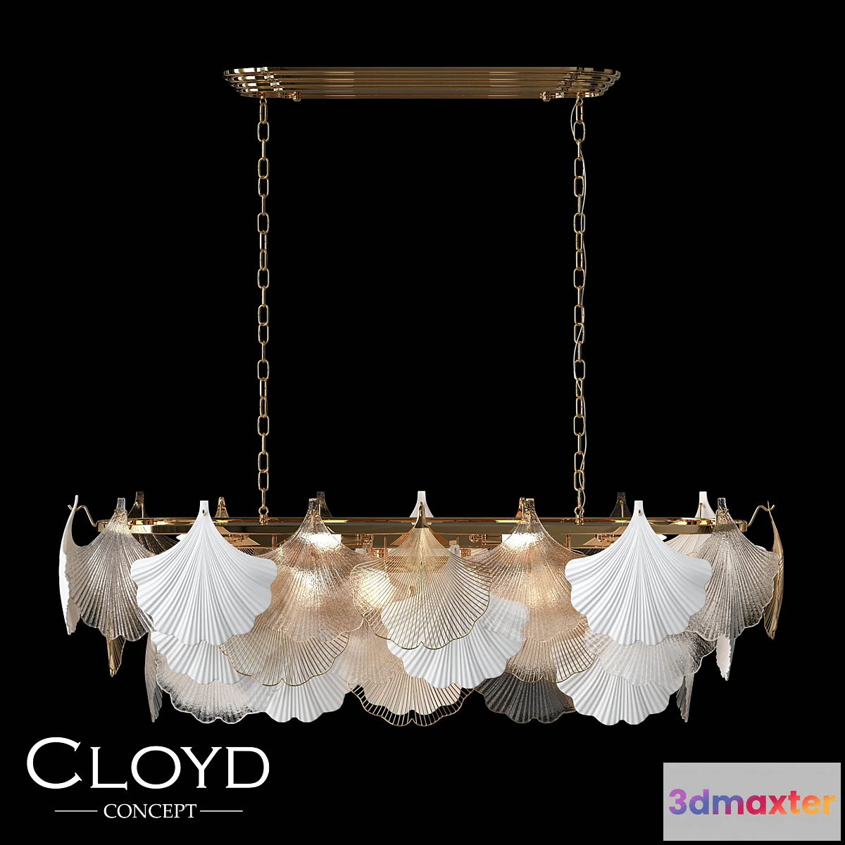 785572 - Chandelier Cloyd POLYNESIA C14 L110 (art.10968)