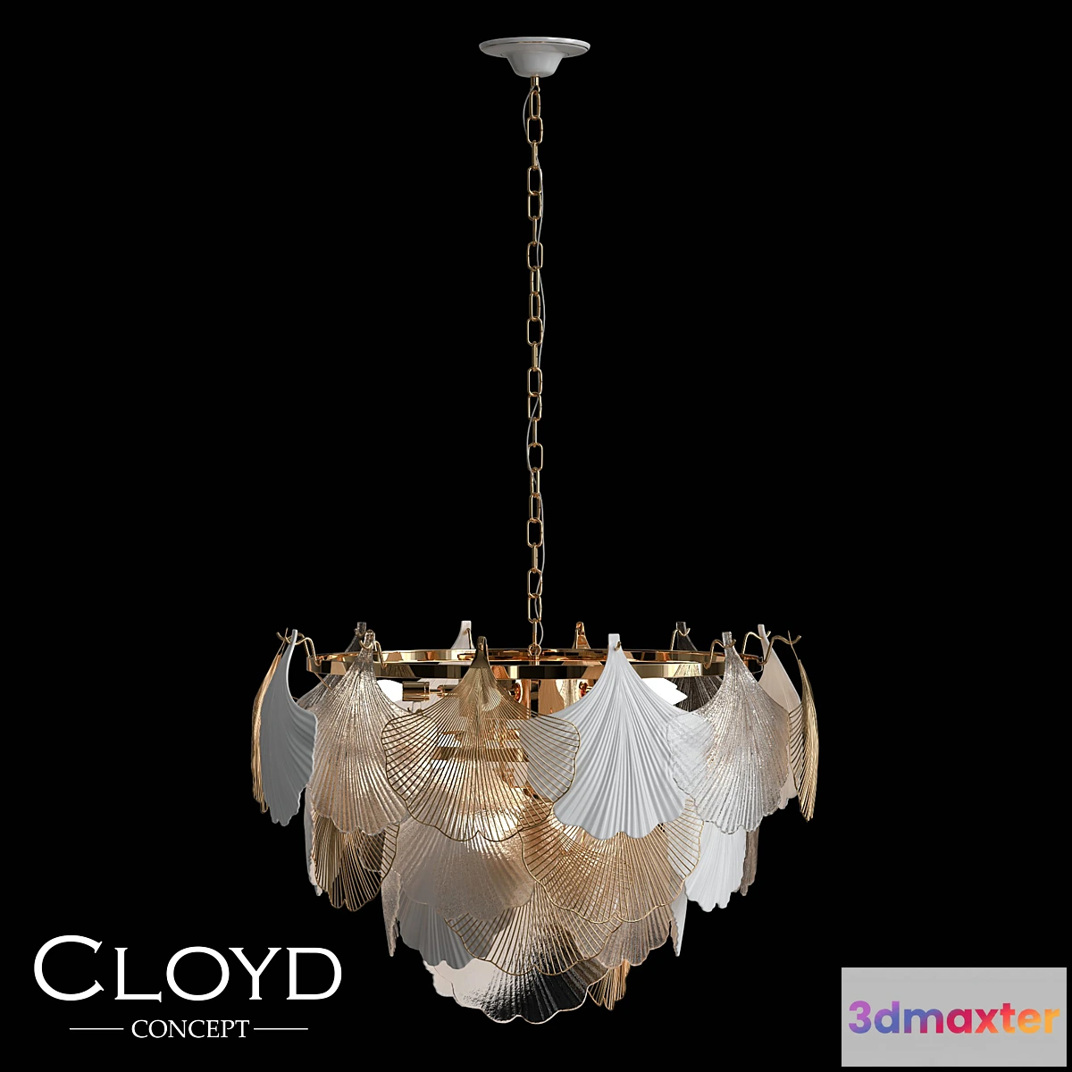 785574 - Chandelier Cloyd POLYNESIA C14 (art.10966)