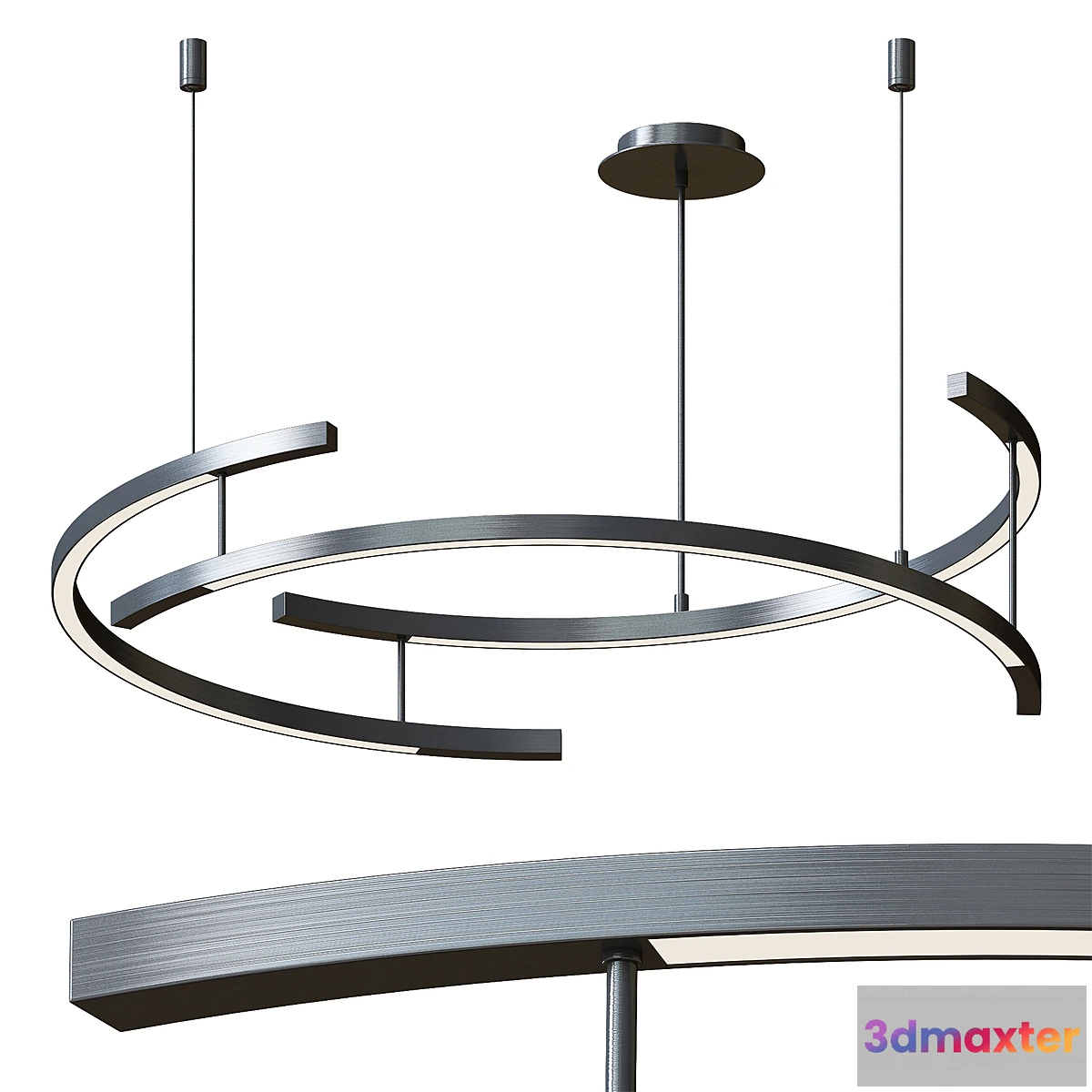 785728 - Ring Line Modern Chandelier - No.2