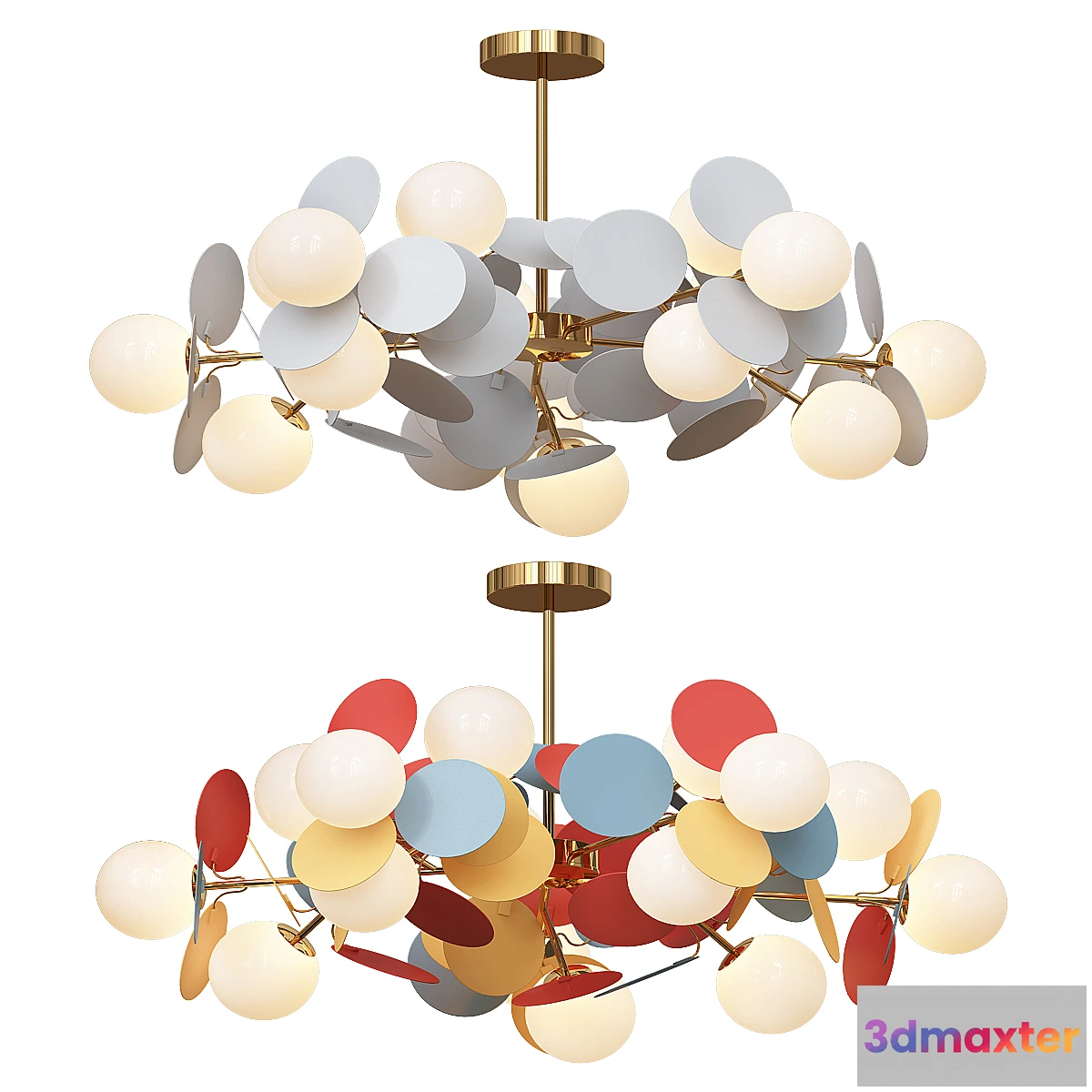 785746 - Matisse Colorful Chandelier