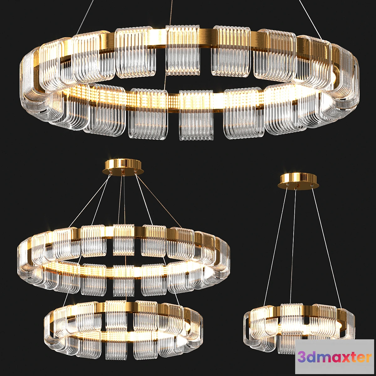 785834 - Saturno LED Chandelier - No.2