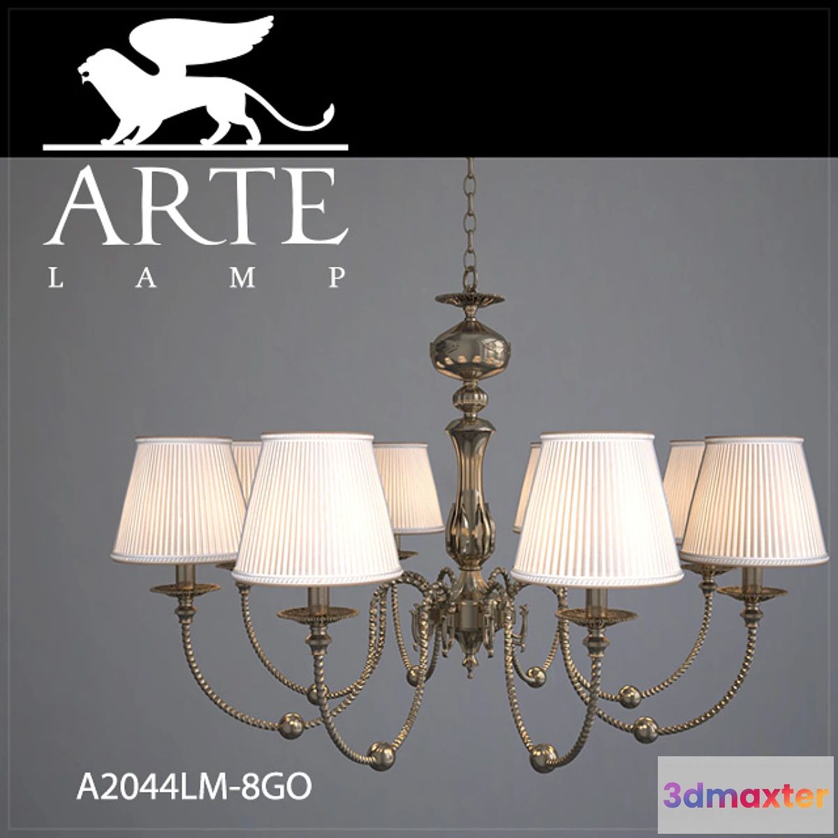800362 - Chandelier ArteLamp A2044LM-8GO