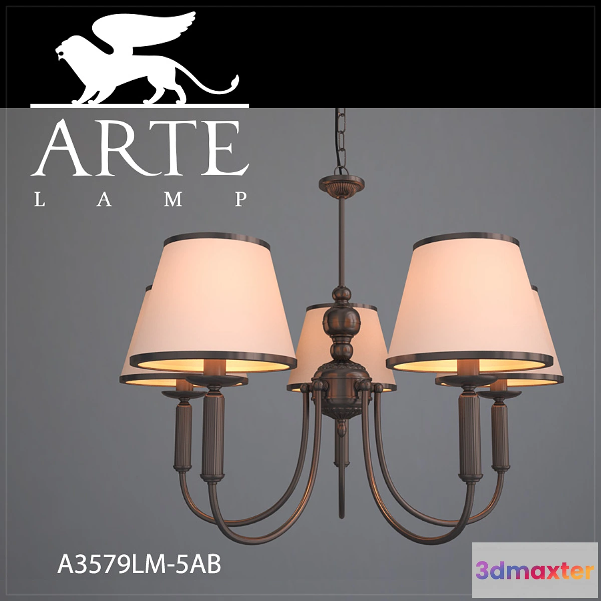 800392 - Chandelier ArteLamp A3579LM-5AB