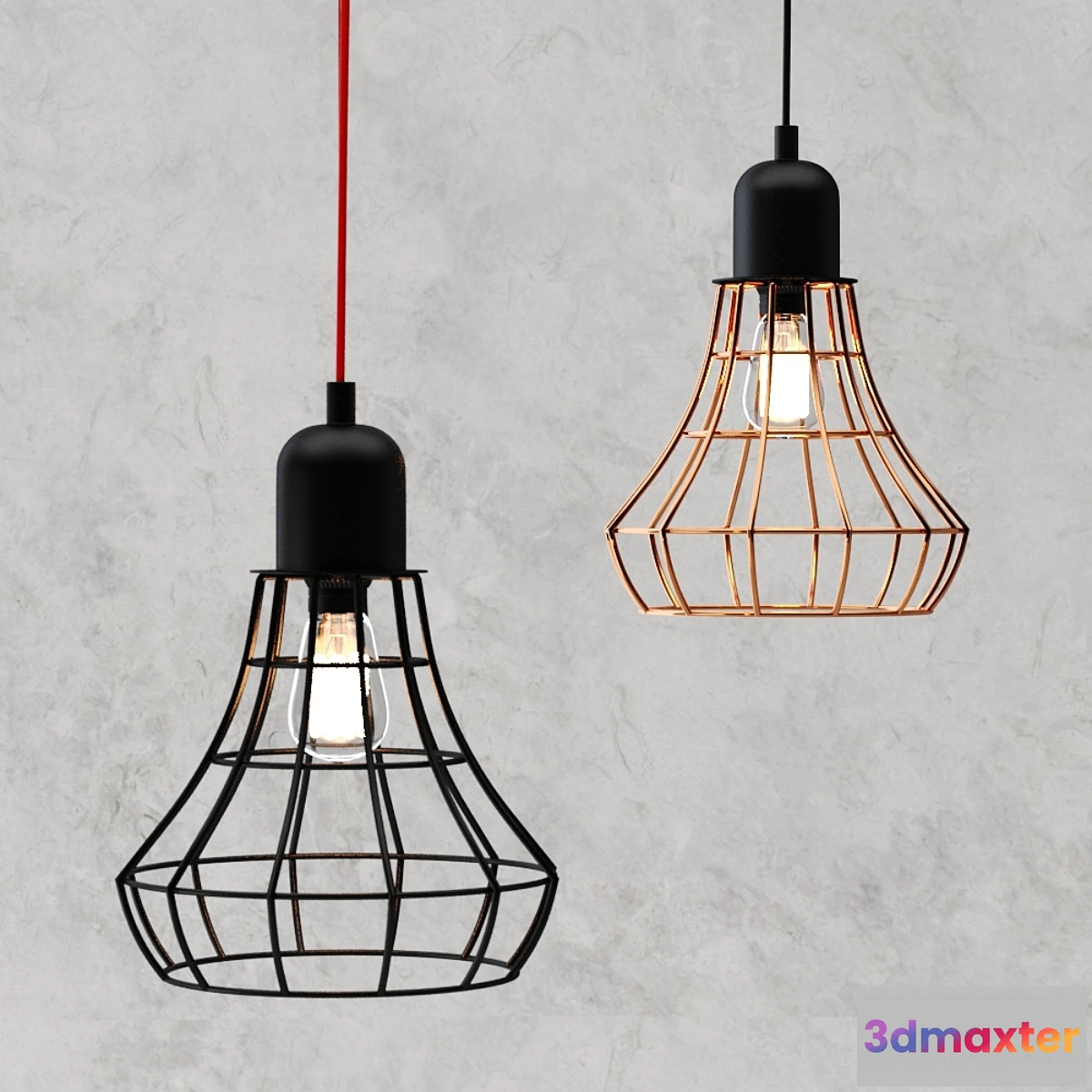 800474 - DIY cage Light Lamp