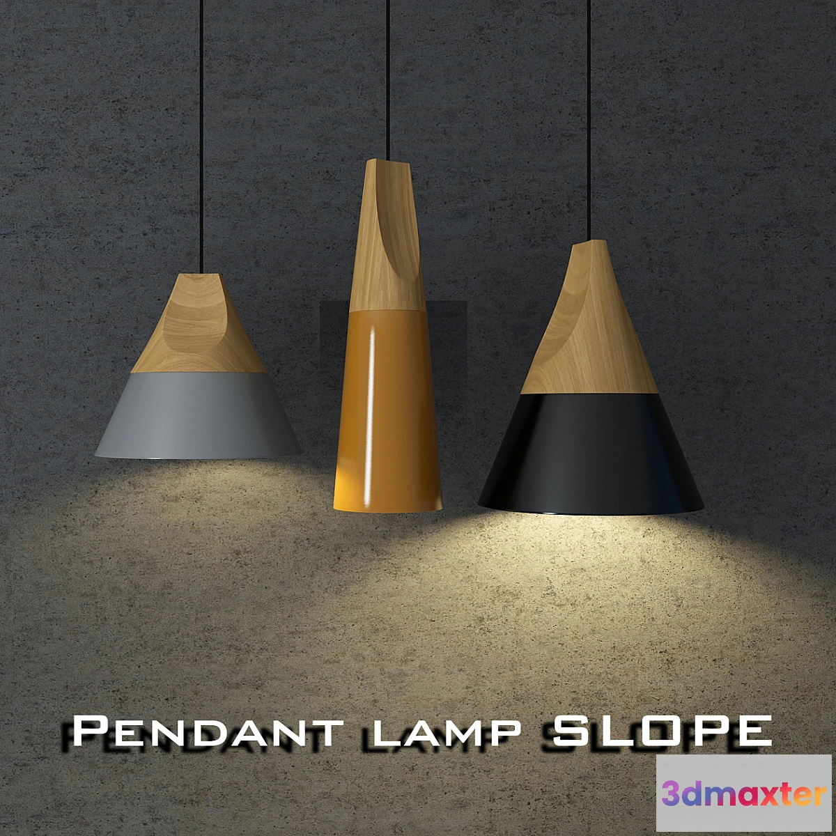 800512 - Pendant lamp SLOPE