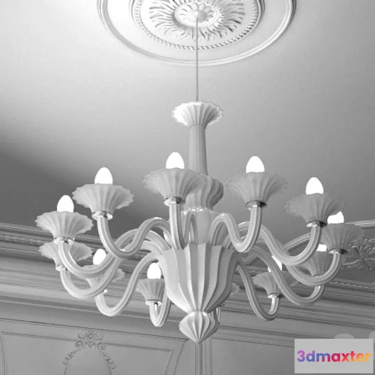 800548 - lustra farfor