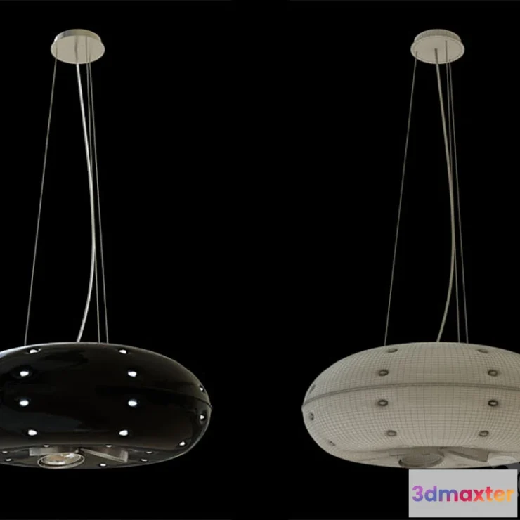 800592 - Riccio Pendant by Fabbian