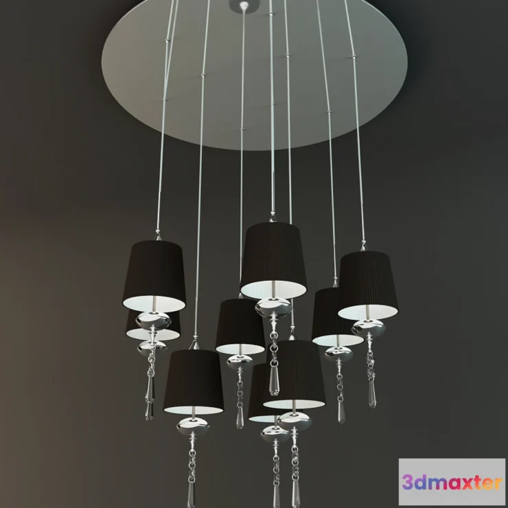 800976 - Chandelier Chiaro Fusion