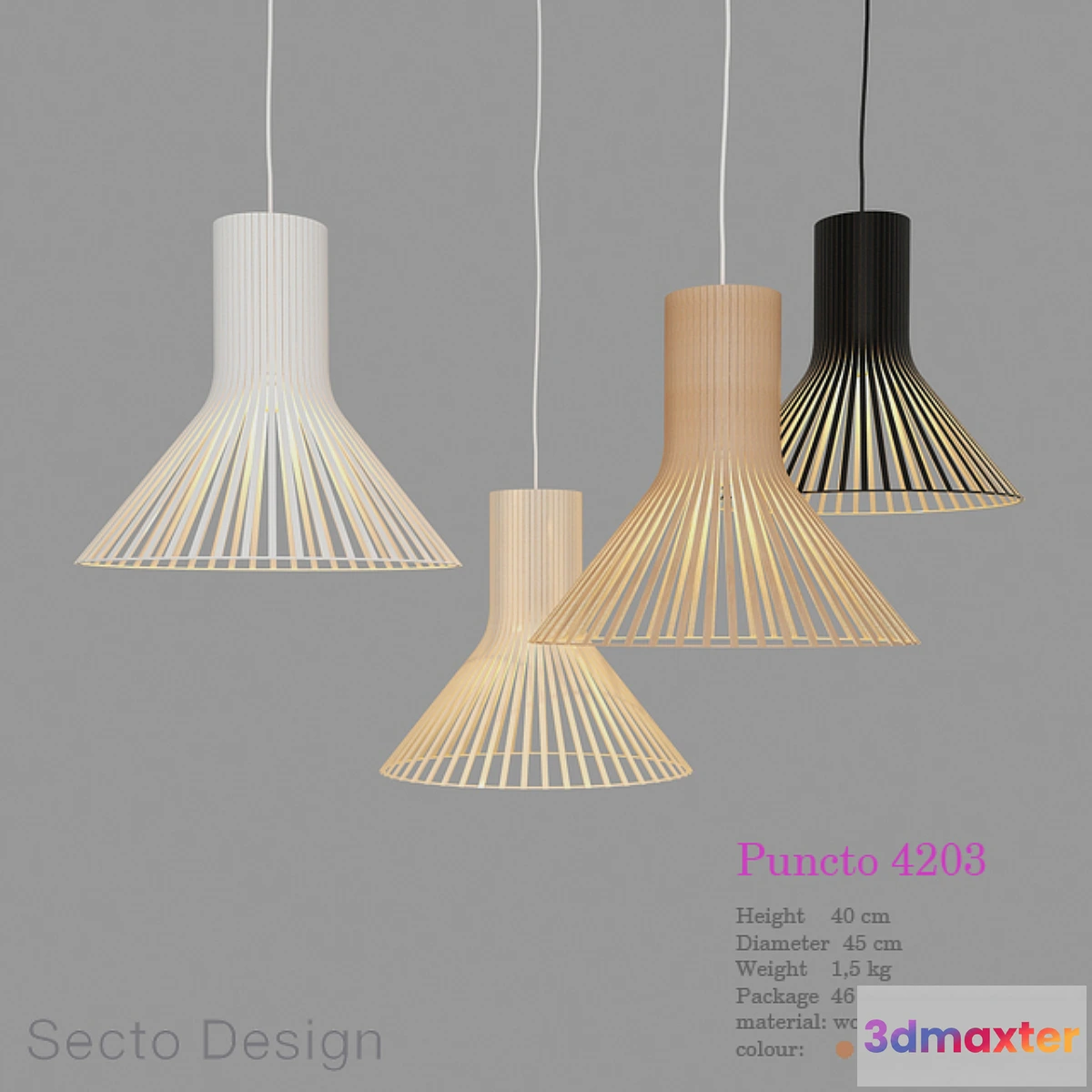 801356 - Secto Design - Puncto 4203