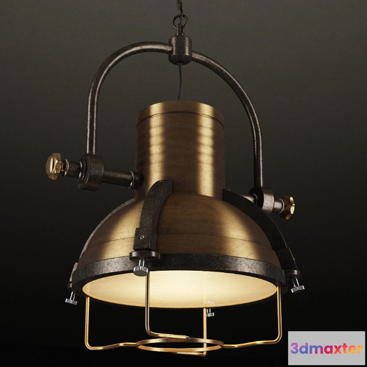 808728 - GRAMERCY HOME - Godfrey Metal Chandelier CH087-1