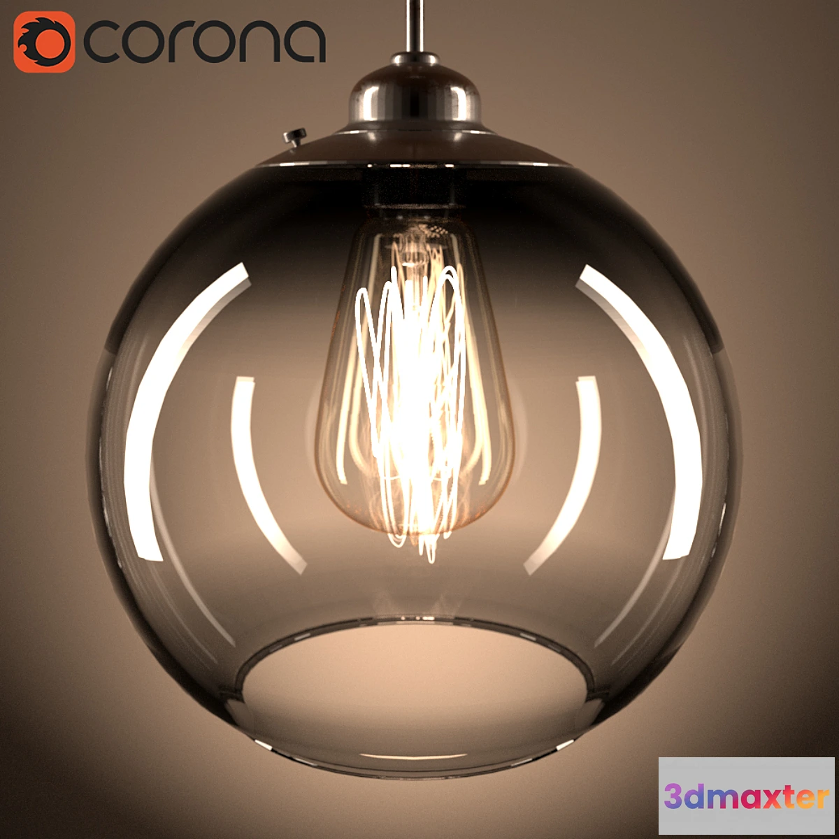 808764 - Edison Bulb Pendant Light Fixture