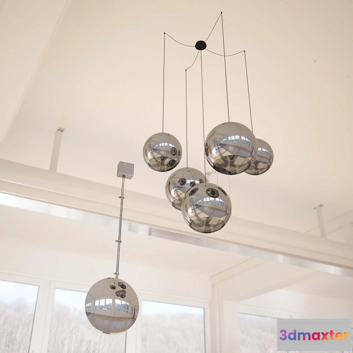 809036 - Chandelier and sconces