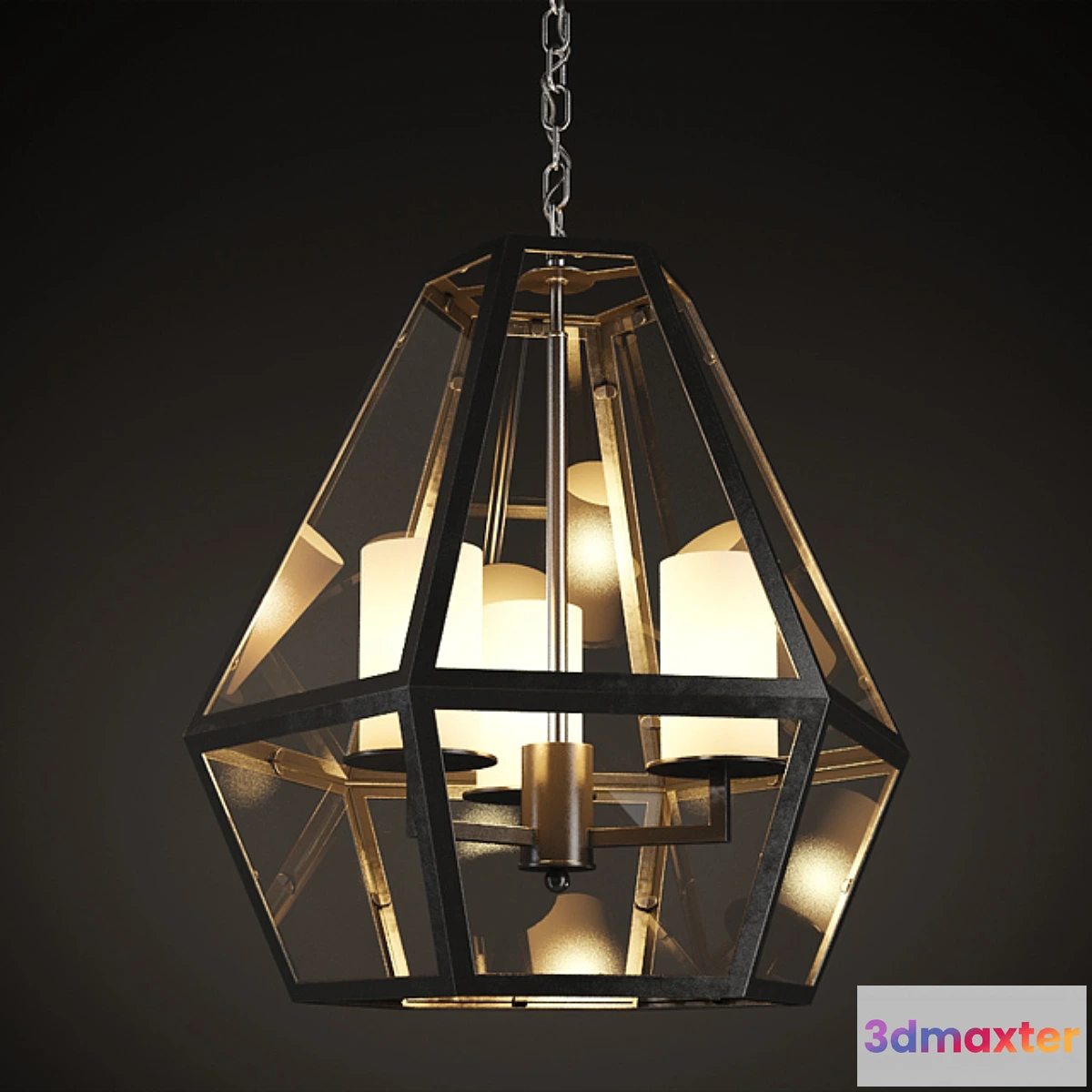 809066 - GRAMERCY HOME - ARN CHANDELIER CH101-3-ABG