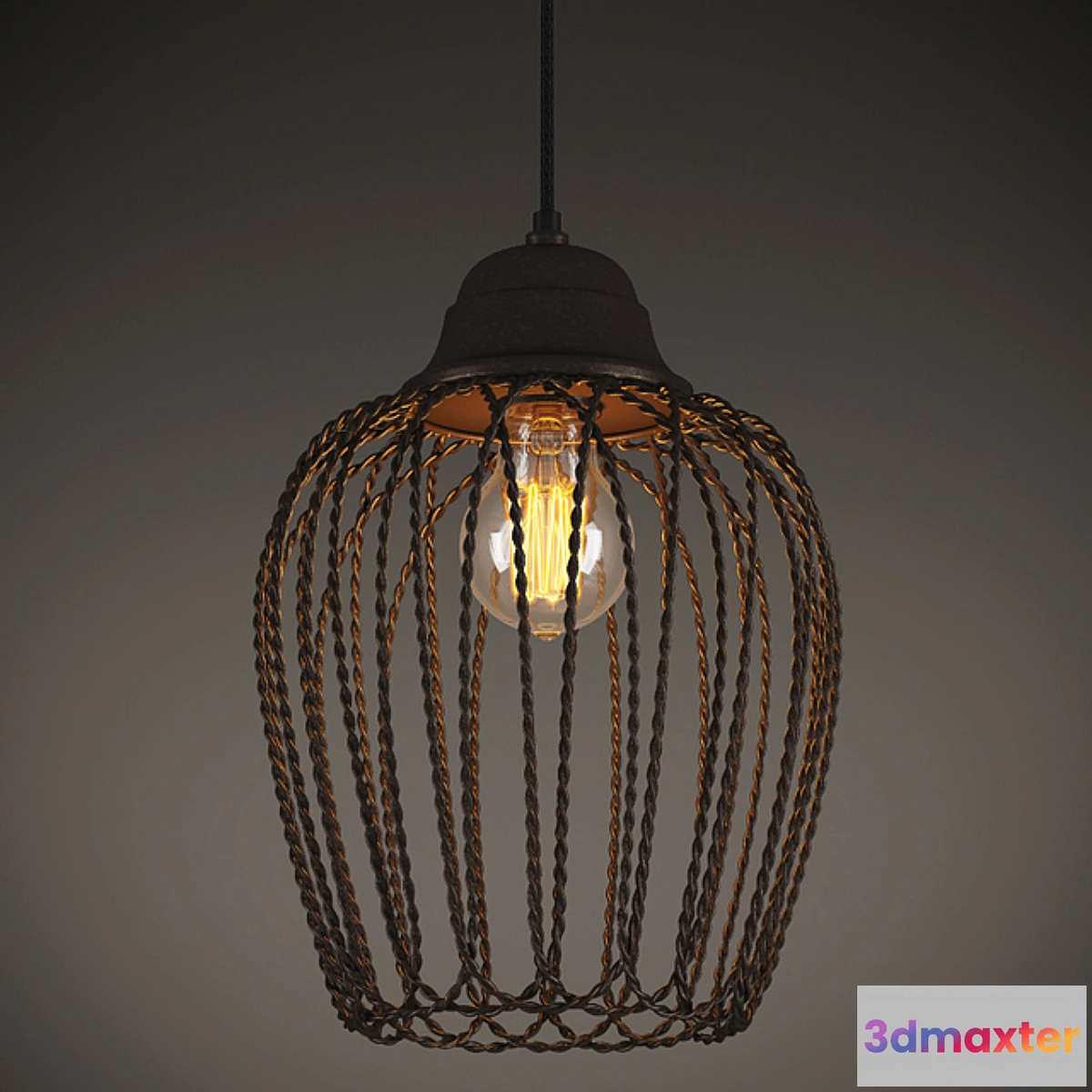 809094 - GRAMERCY HOME - EVRON OVAL METAL FRAME CHANDELIER CH091A-1