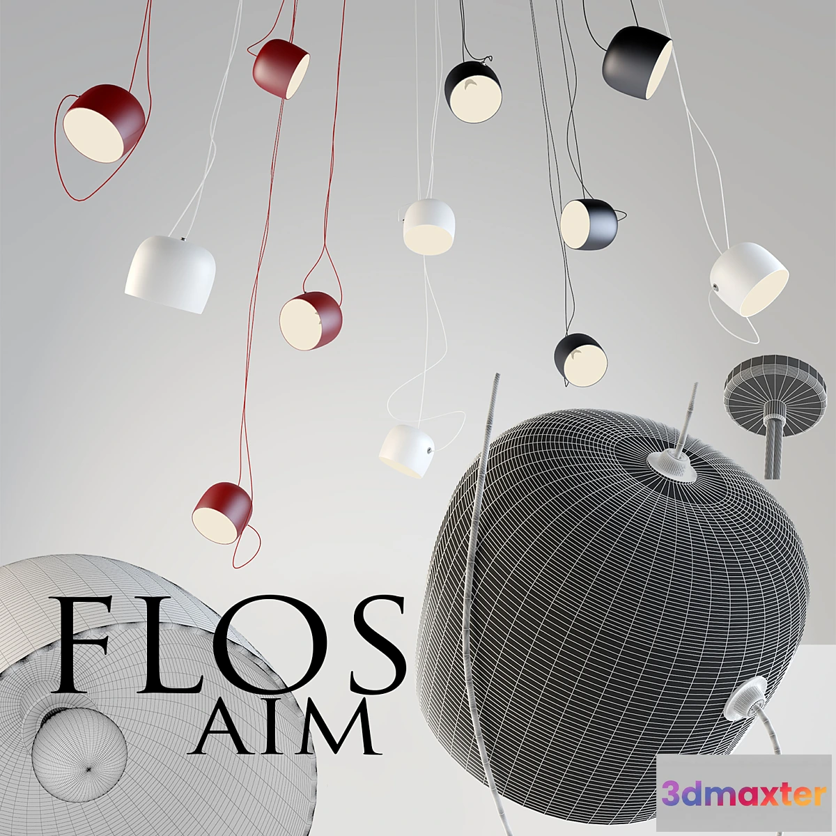 810646 - Flos aim suspension lamp