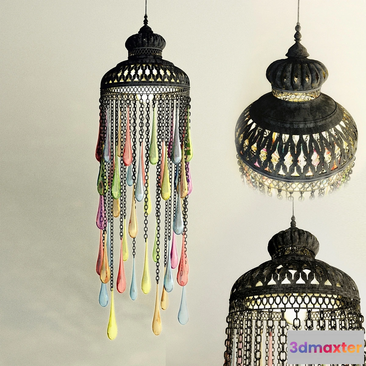 812896 - Arabic colorful lantern