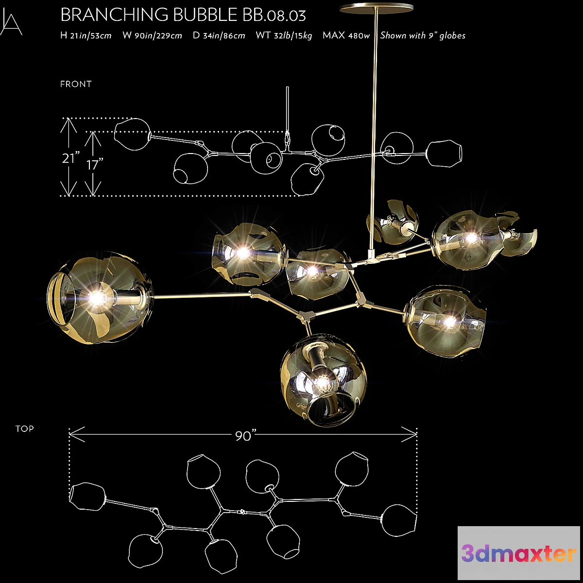 816476 - BRANCHING BUBBLE BB.08.03 - No.2