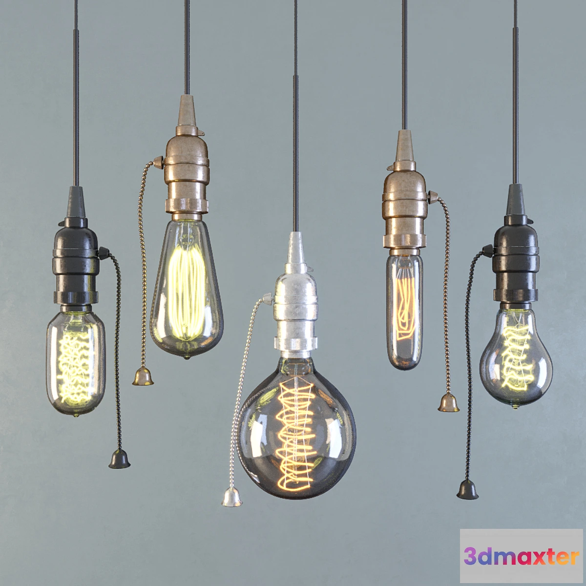 816592 - Lamp Edison Set 2