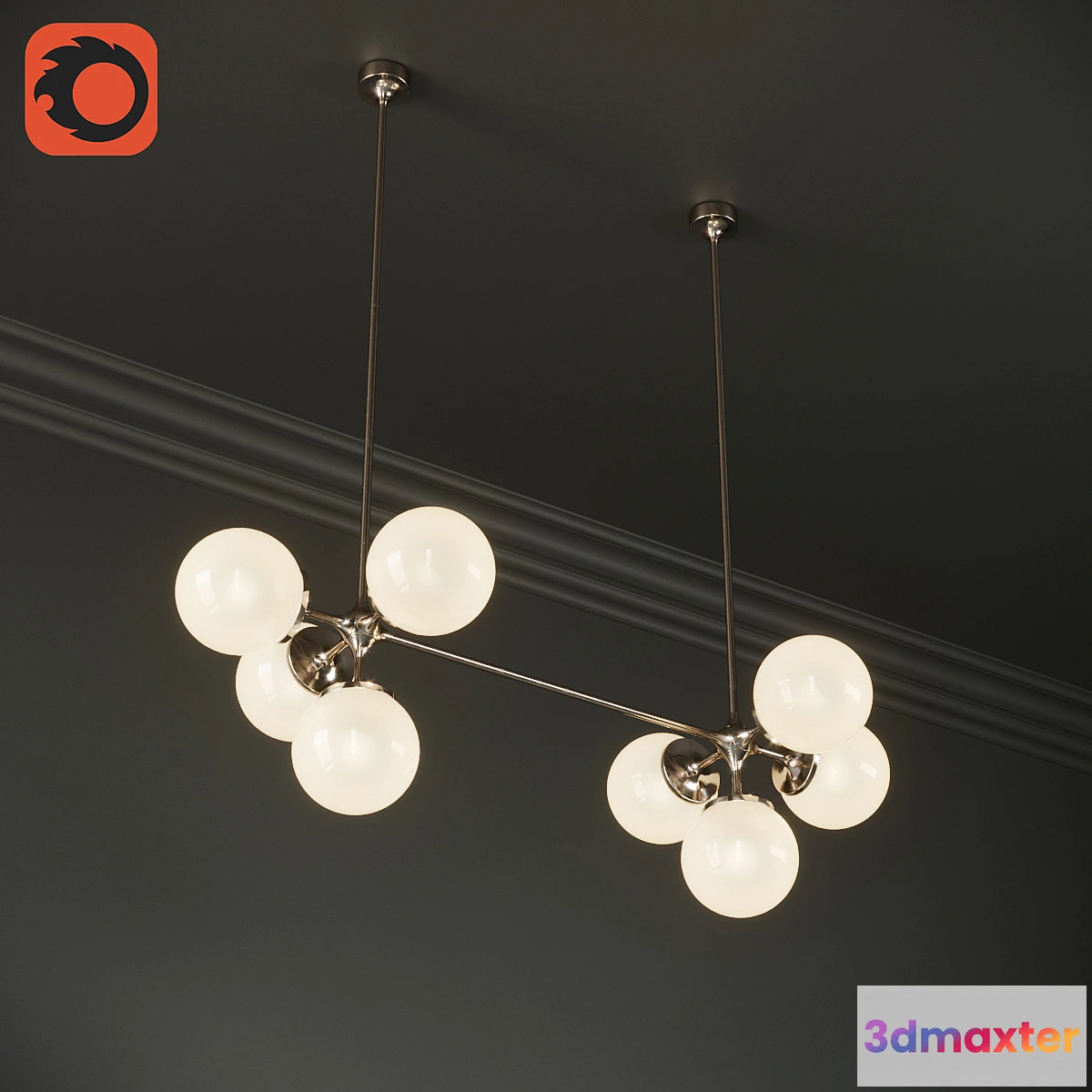 816686 - Tribcea Loft Chandelier Cluster Duo - No.2