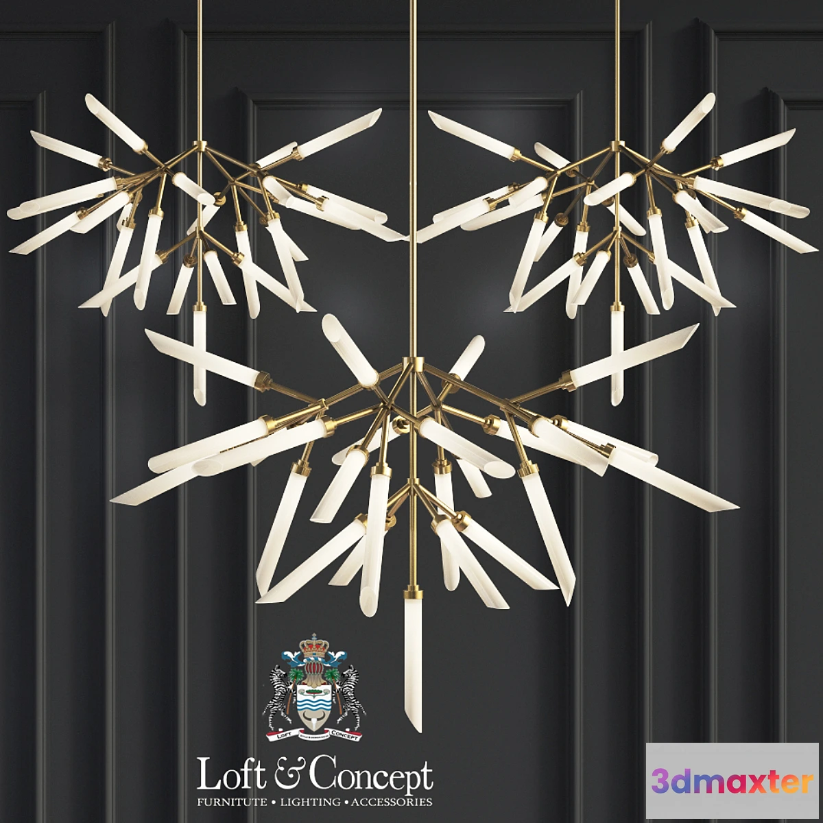 816730 - Suspension lights Spur Chandelier - No.2