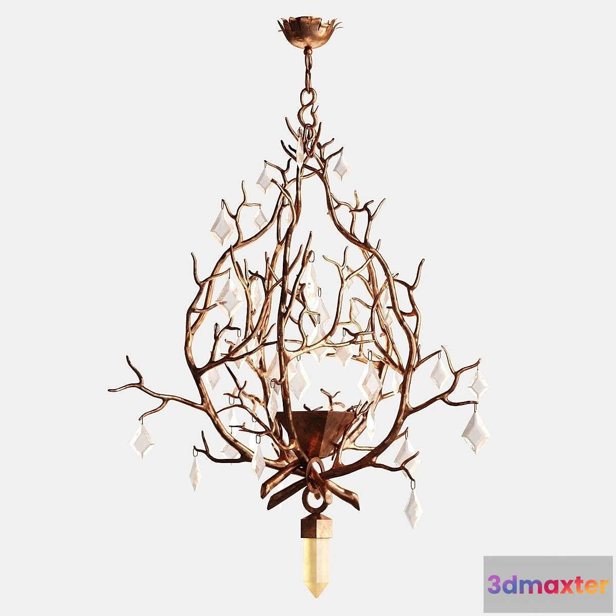 816766 - Herve van der Straeten CHANDELIER with Crystals - No.2
