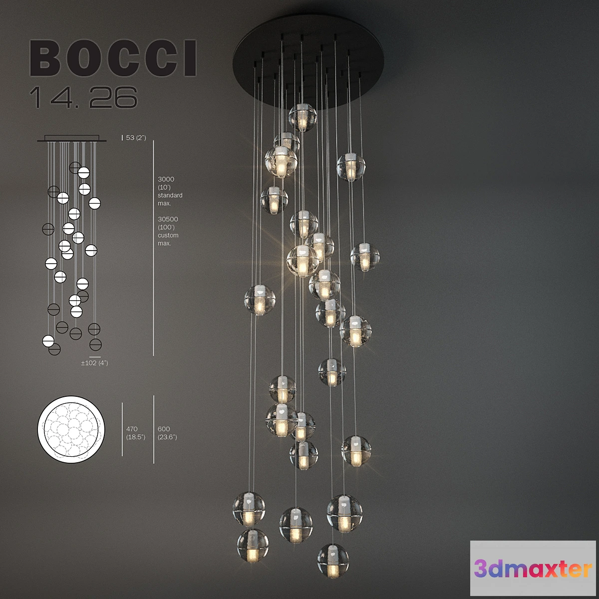 820018 - Bocci lighting 14.26 - No.3