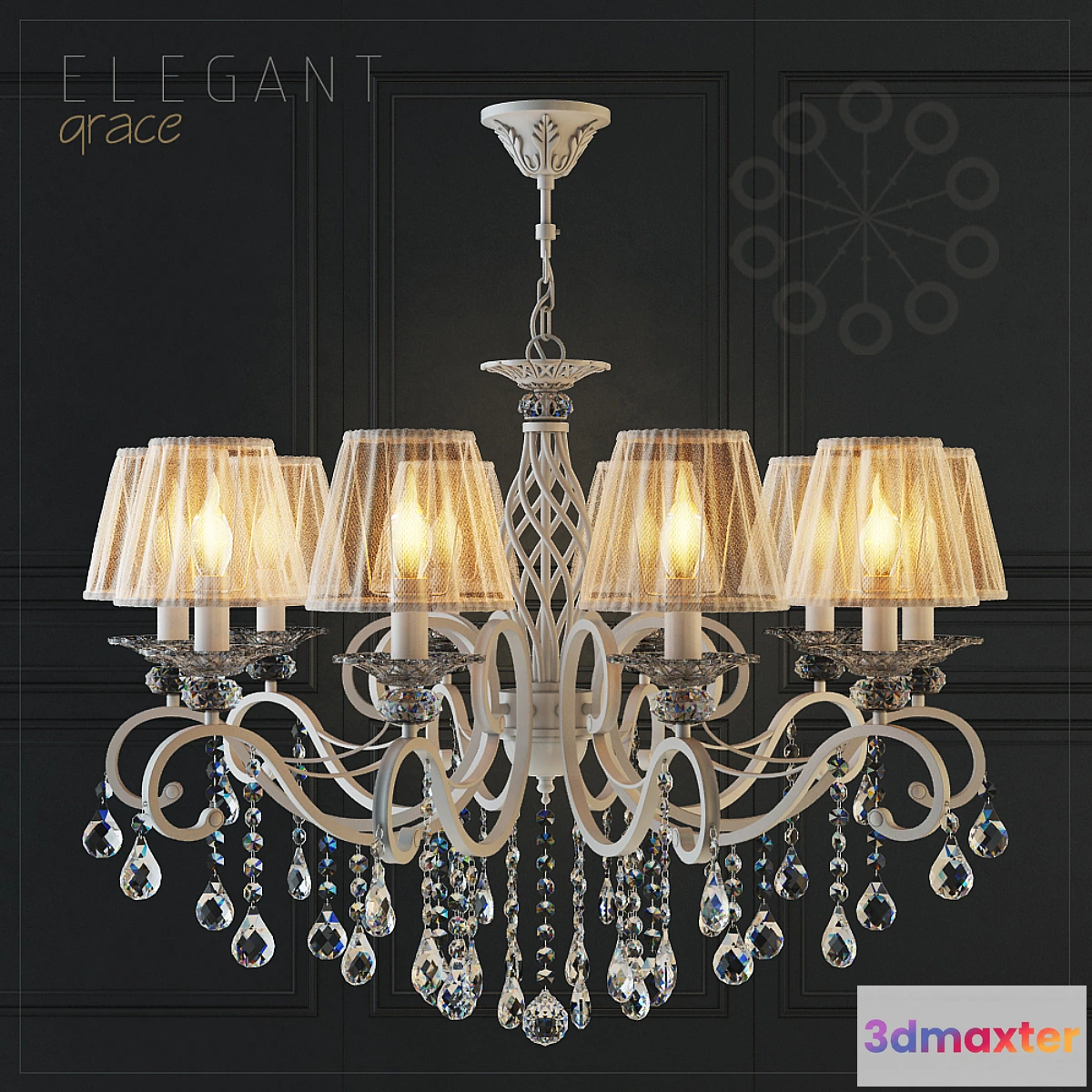 820558 - Chandelier Maytoni ARM247-10-G