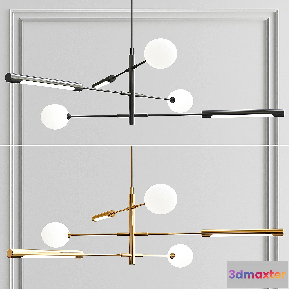 821444 - Scandinavian Runna Minimalist Chandelier - No.3