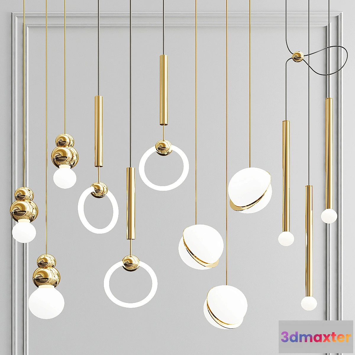 821452 - Four Hanging Lights_32 Exclusive - No.3