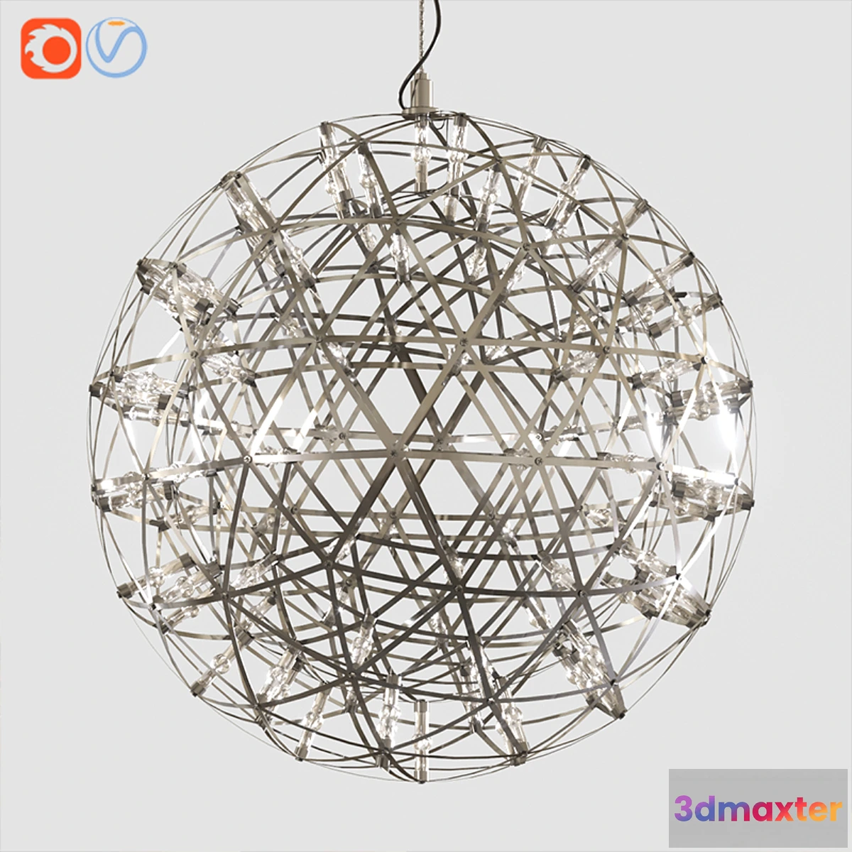 834740 - Moooi Raimond R43 Suspended Lamp - No.3