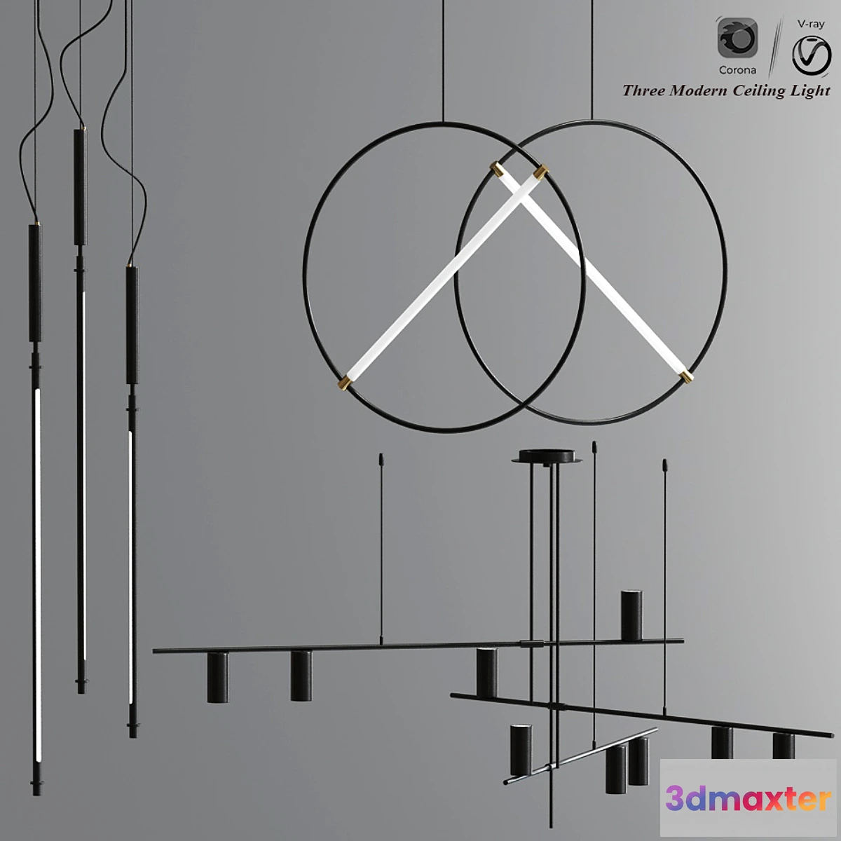 840992 - Modern Led Ceiling Light Collection - No.3