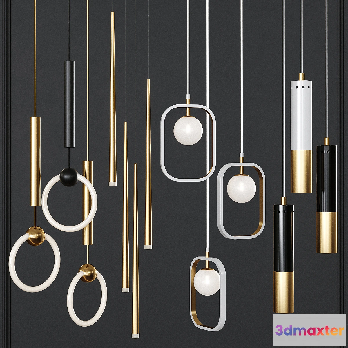 841207 - Pendant lights set 026 - No.3