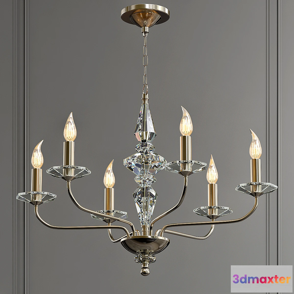 841211 - Moro crystal chandelier - No.3