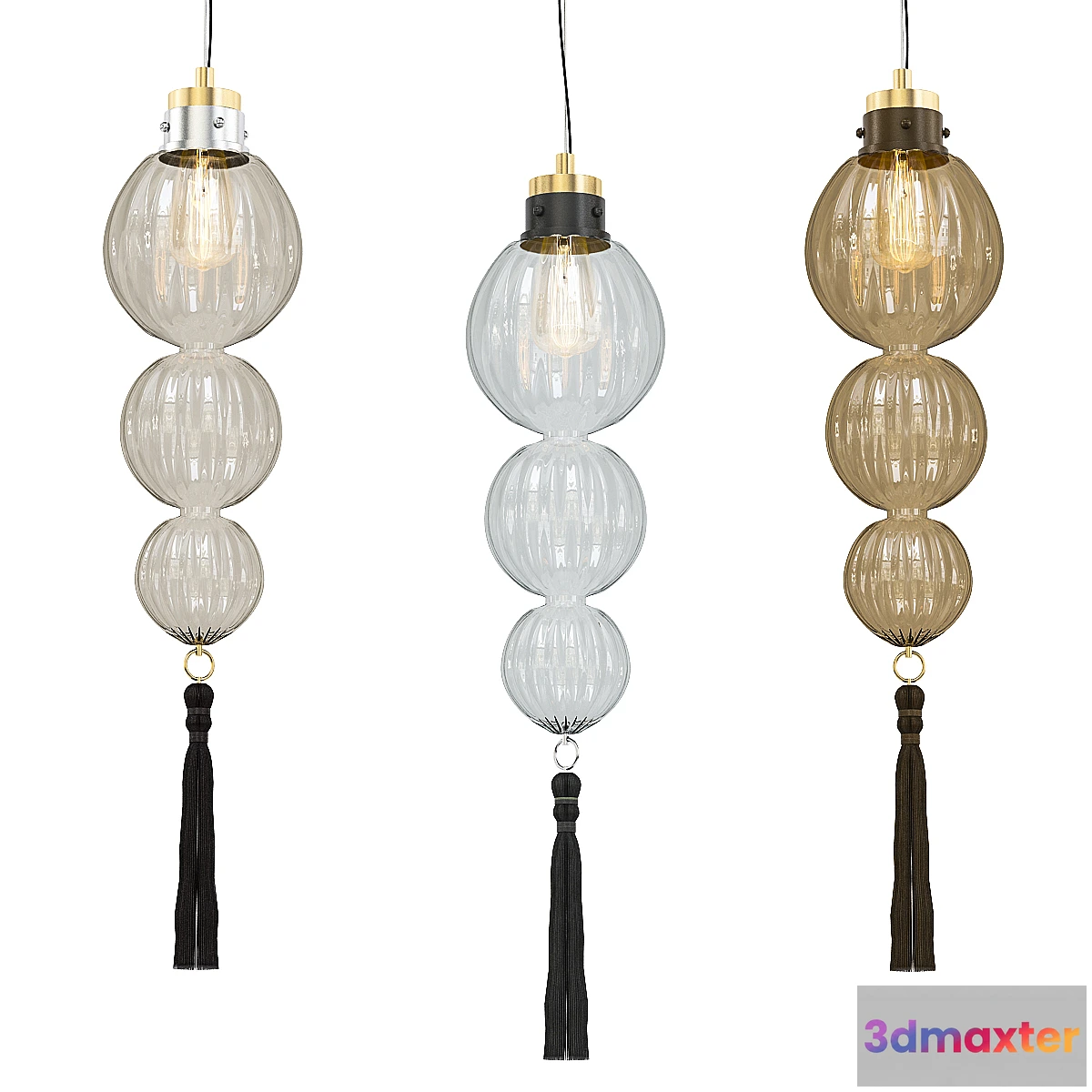 841299 - Heathfield Lighting - Medina Pendant - No.3