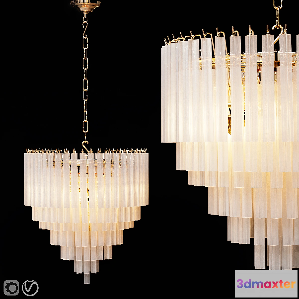 841301 - Eichholtz CHANDELIER NOVA - No.3