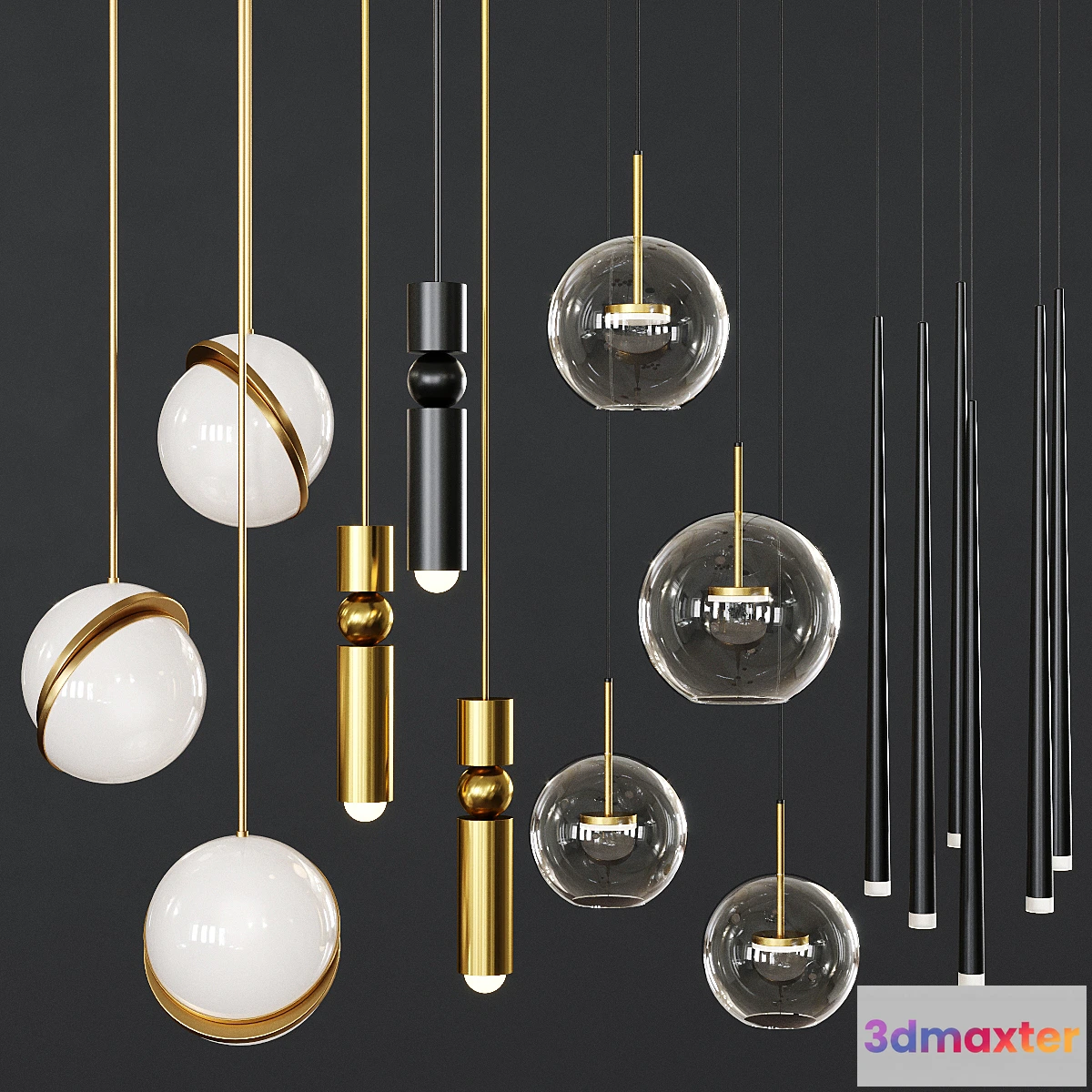 841337 - Pendant lights set 039 - No.3